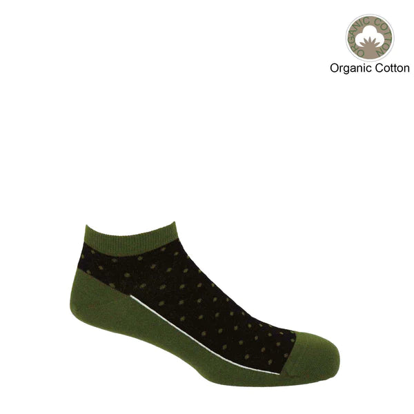 Polka Men's Organic Trainer Socks