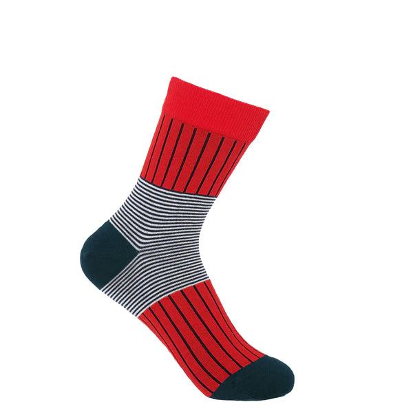 Oxford Stripe Women's Socks