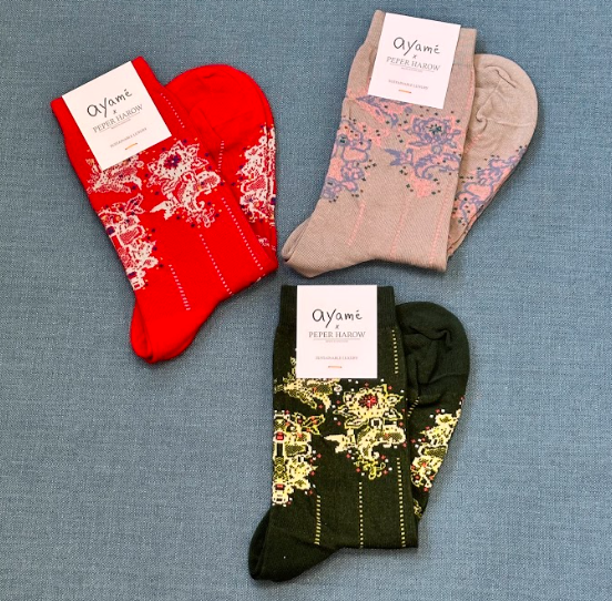 Ayam X PH Dancing Flower Women s Socks