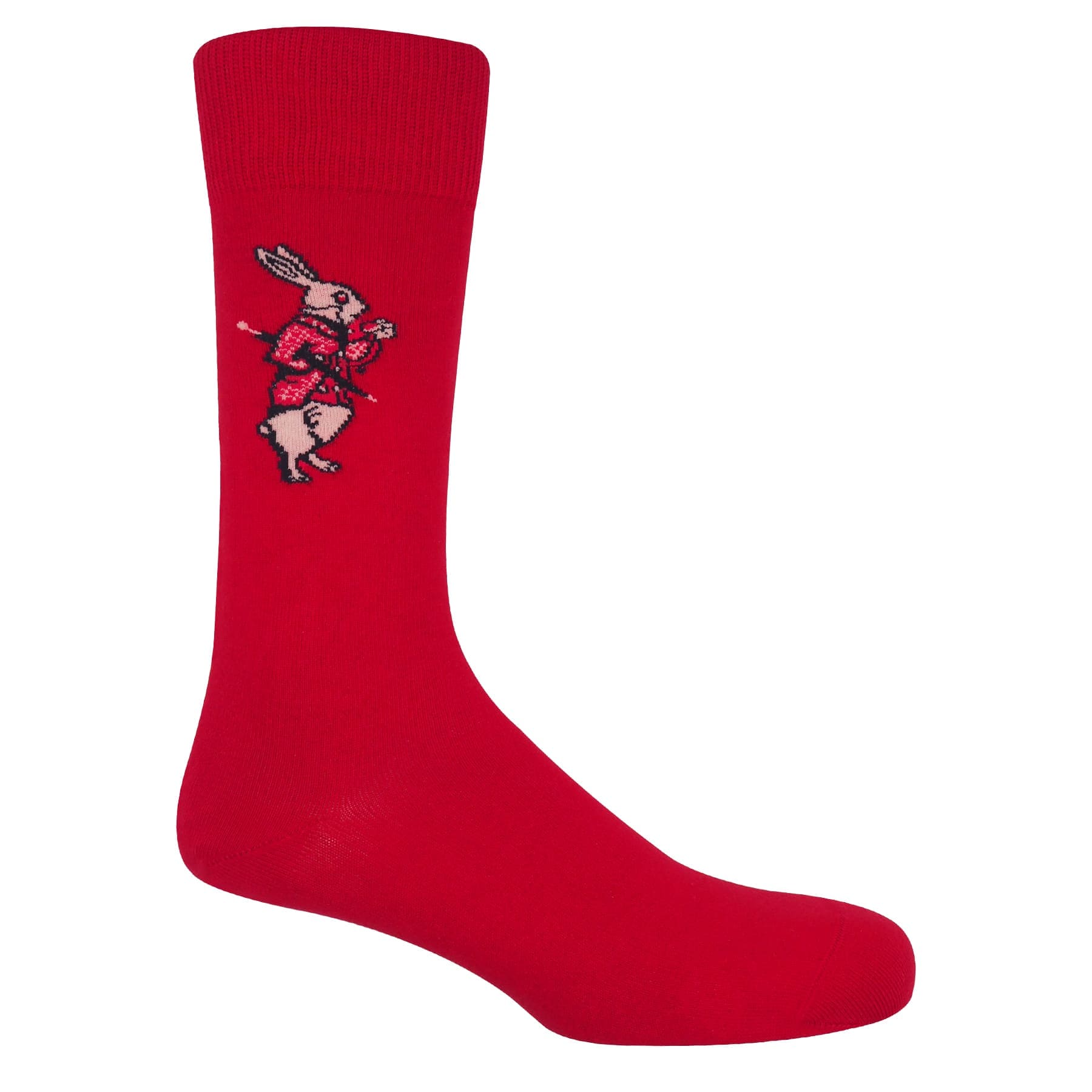 White Rabbit Socks - Alice's Adventures in Wonderland