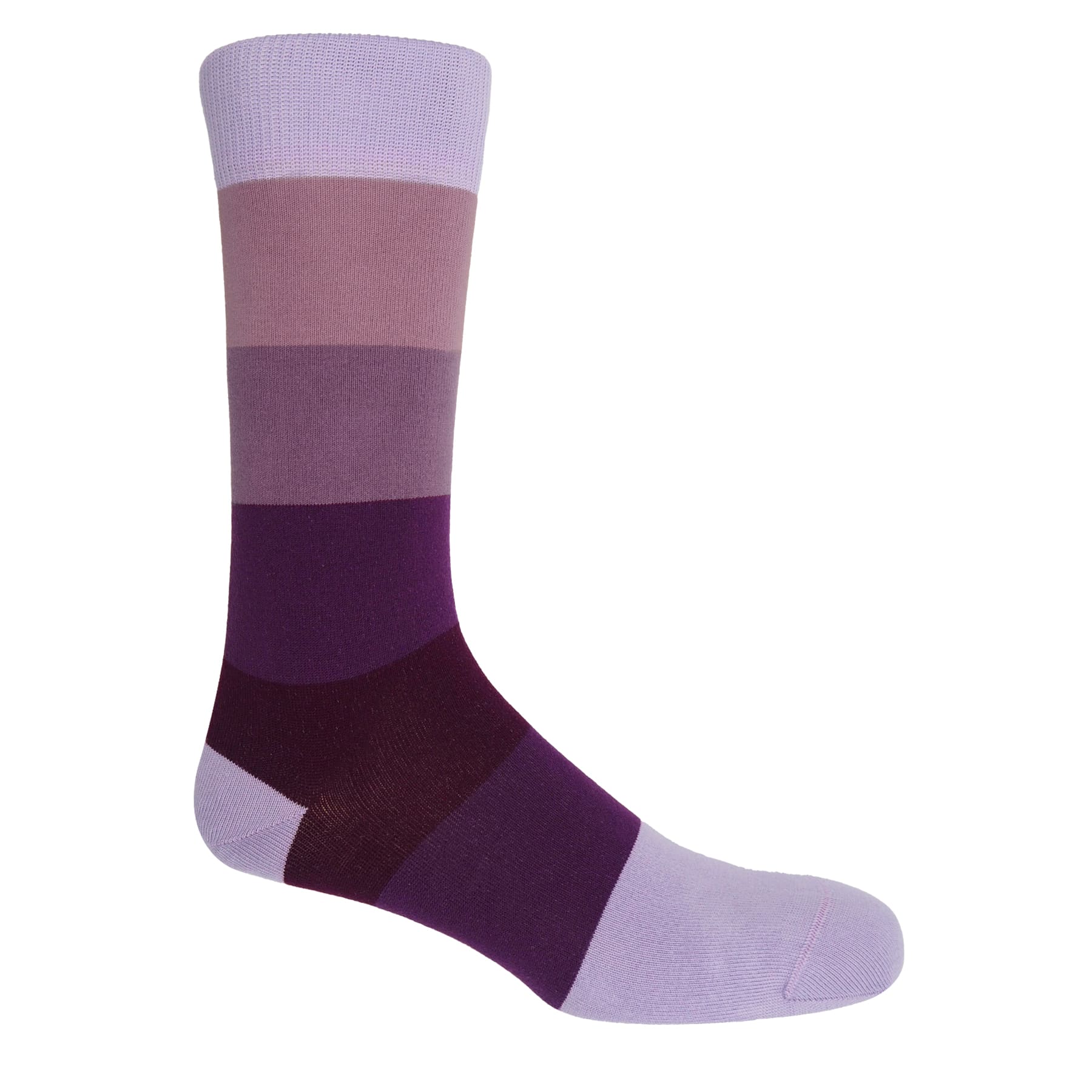 AW24 Block Stripe Men's Luxury Socks