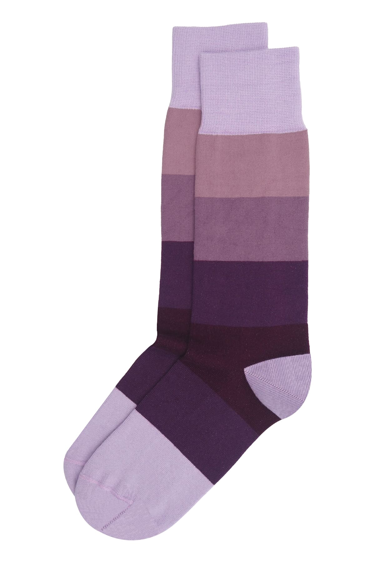 AW24 Block Stripe Men's Luxury Socks
