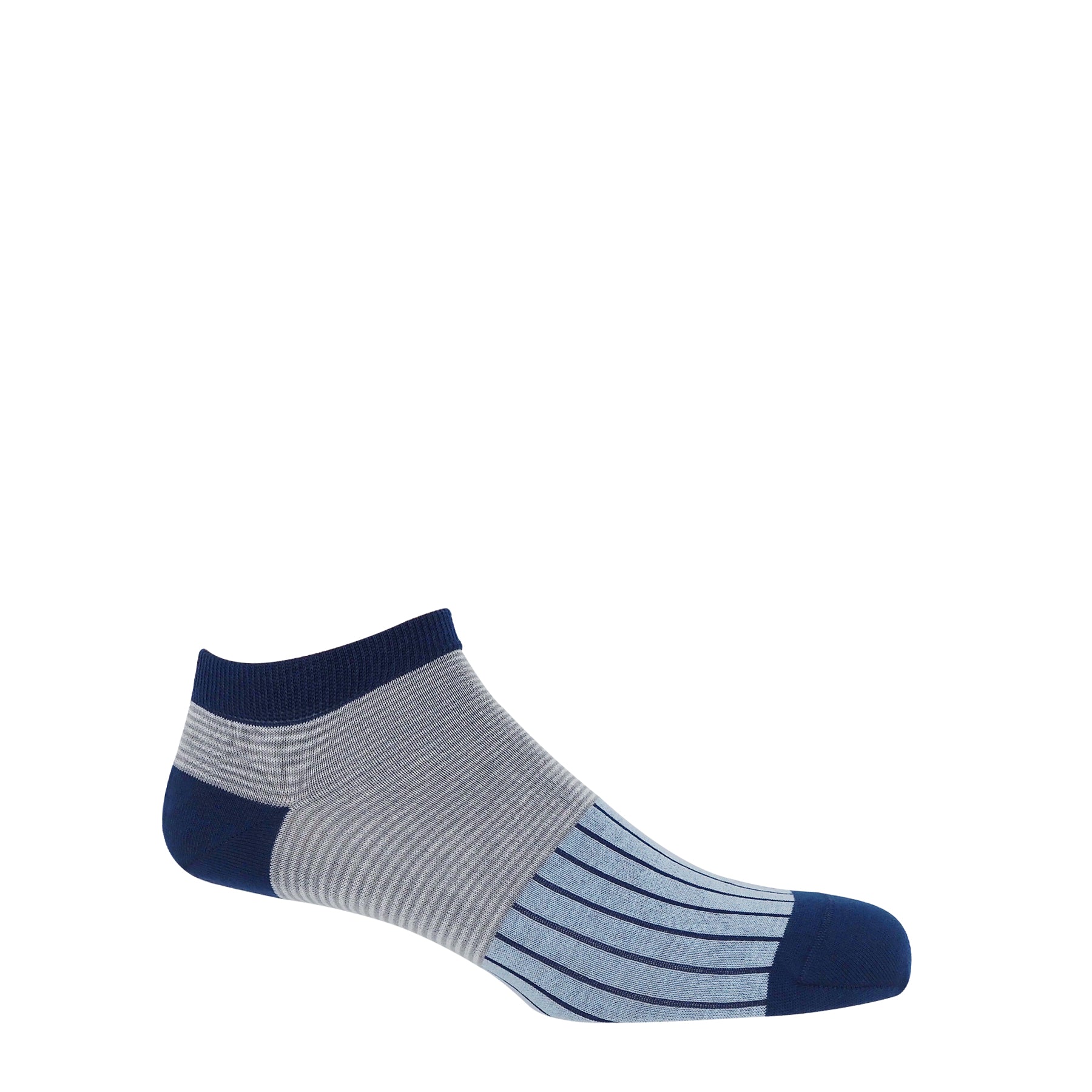 Oxford Stripe Trainer Socks SS25