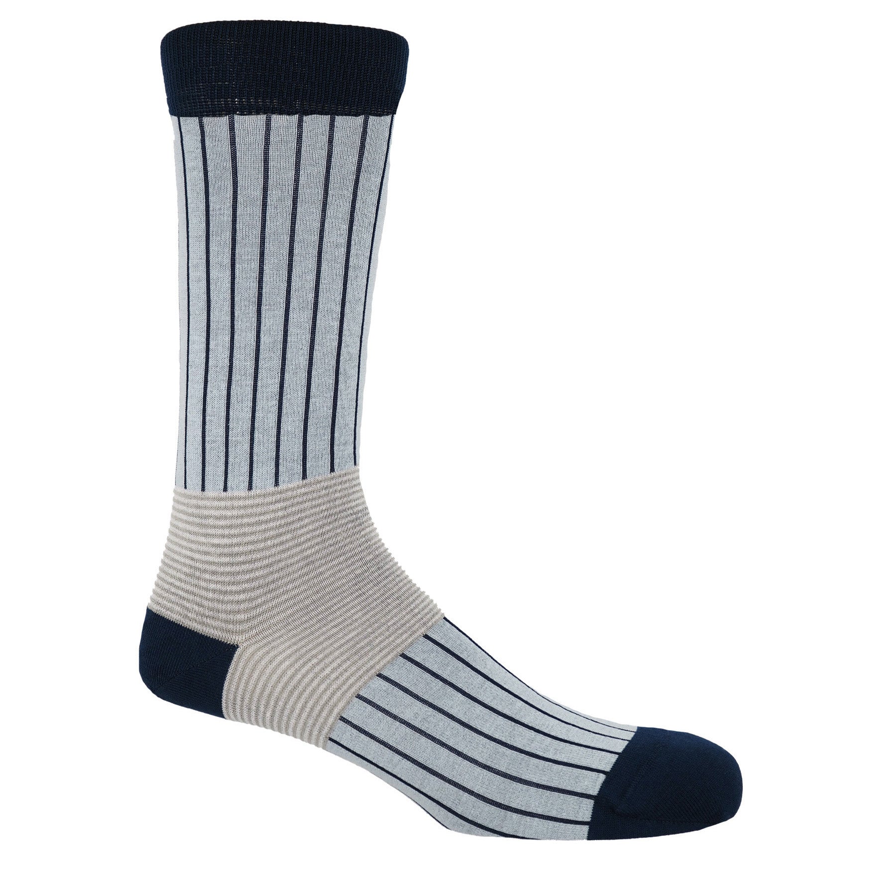 Oxford Stripe Men's Socks