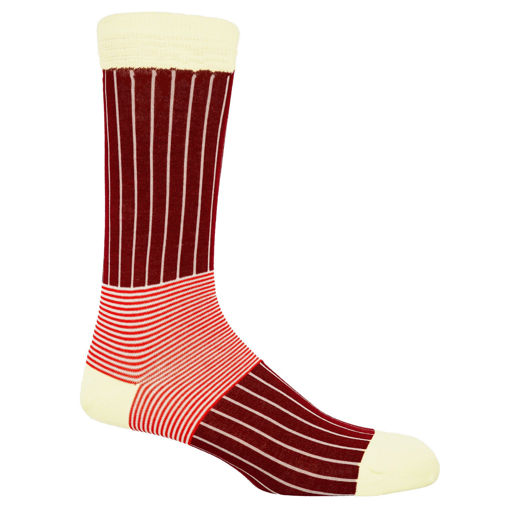 Oxford Stripe Men's Socks