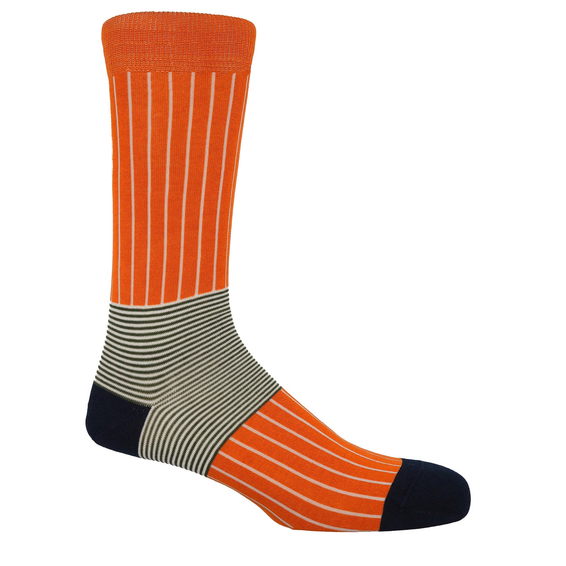 Oxford Stripe Men's Socks