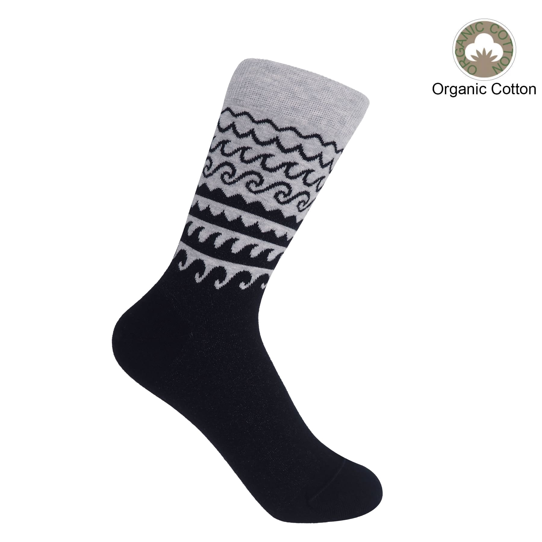 Wave Women's Organic Cotton Socks