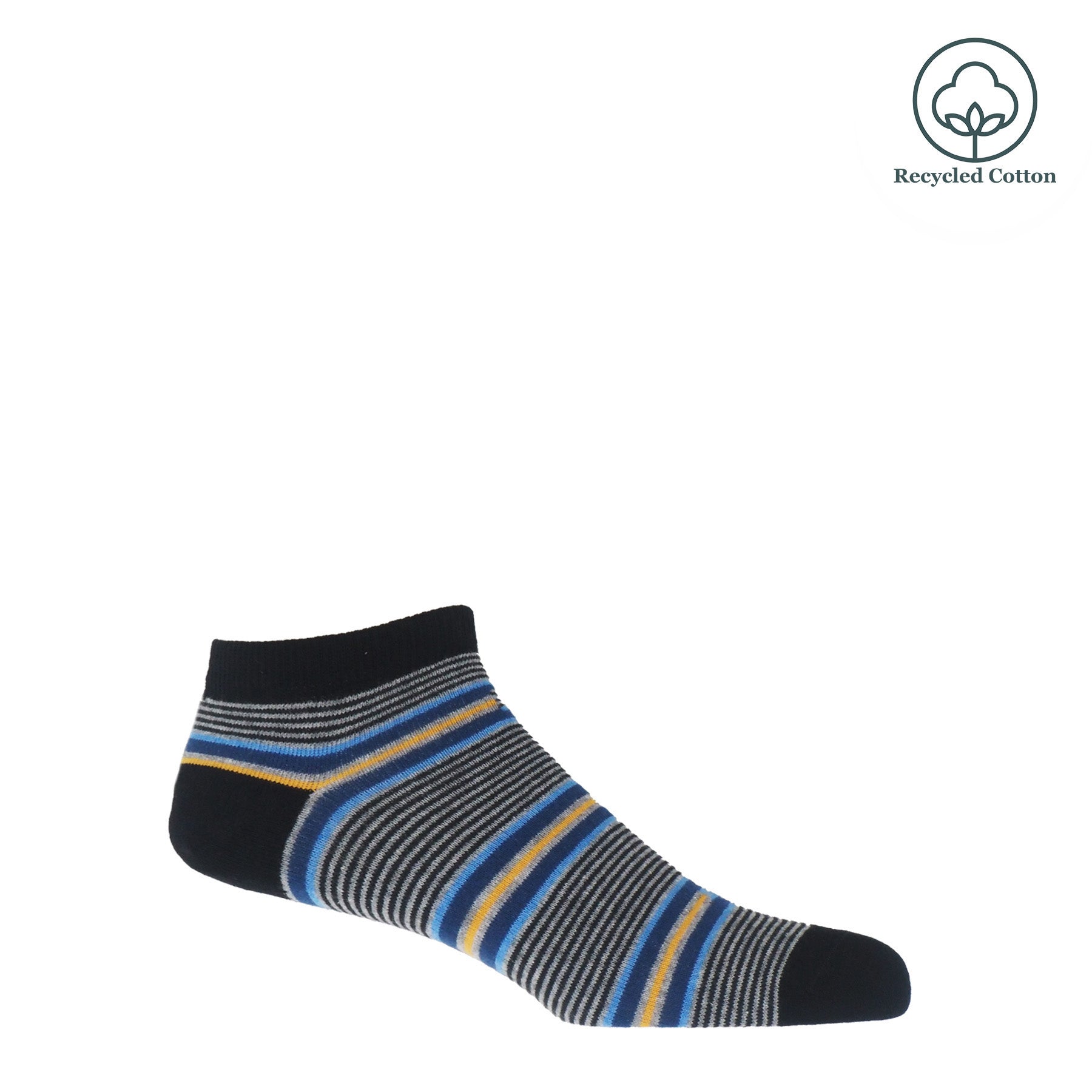 Multistripe Men's Trainer Socks