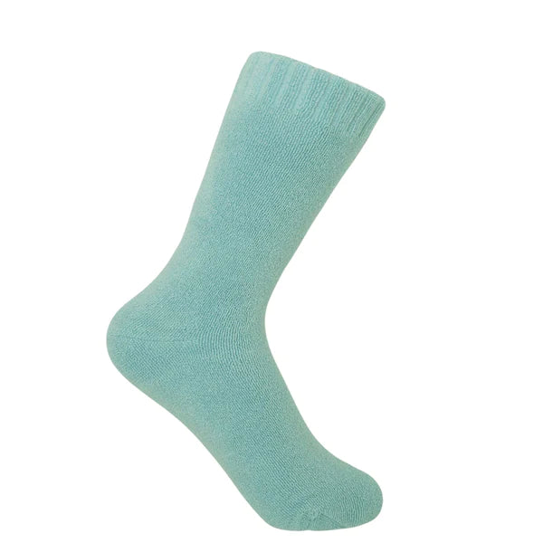 Ribbed Cuff Women's Bed Socks