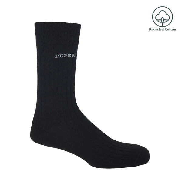 Recycled Ribbed Men's Socks