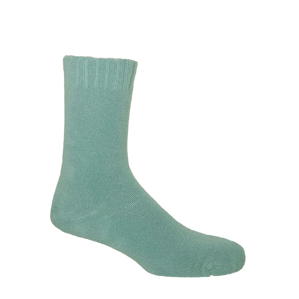 Ribbed Cuff Men's Bed Socks