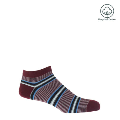 Multistripe Men's Trainer Socks