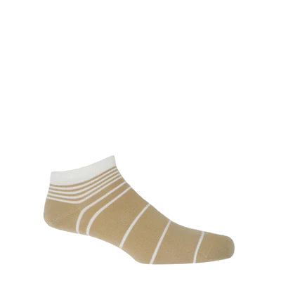 Retro Stripe Men's Trainer Socks