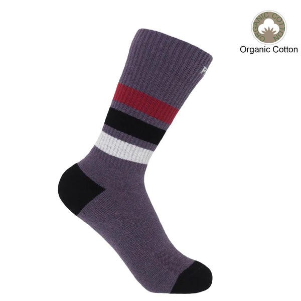 Striped Organic Women's Sport Socks