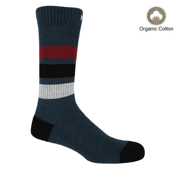 Striped Organic Men's Sport Socks