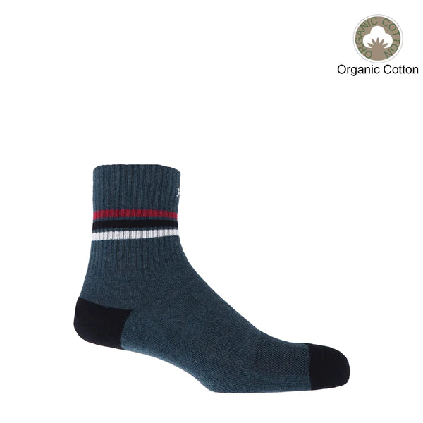 Quarter Crew Organic Men's Sport Socks