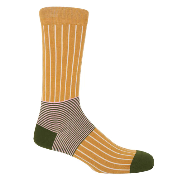 Oxford Stripe Men's Socks