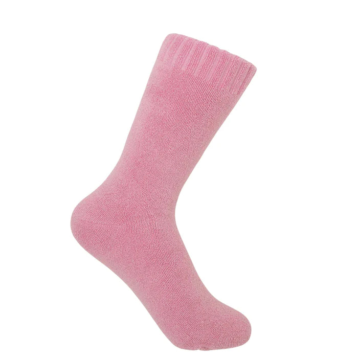 Ribbed Cuff Women's Bed Socks