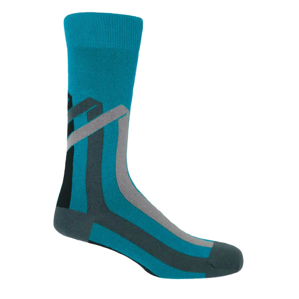 Ribbon Stripe Men's Socks