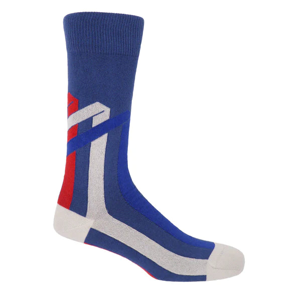 Ribbon Stripe Men's Socks