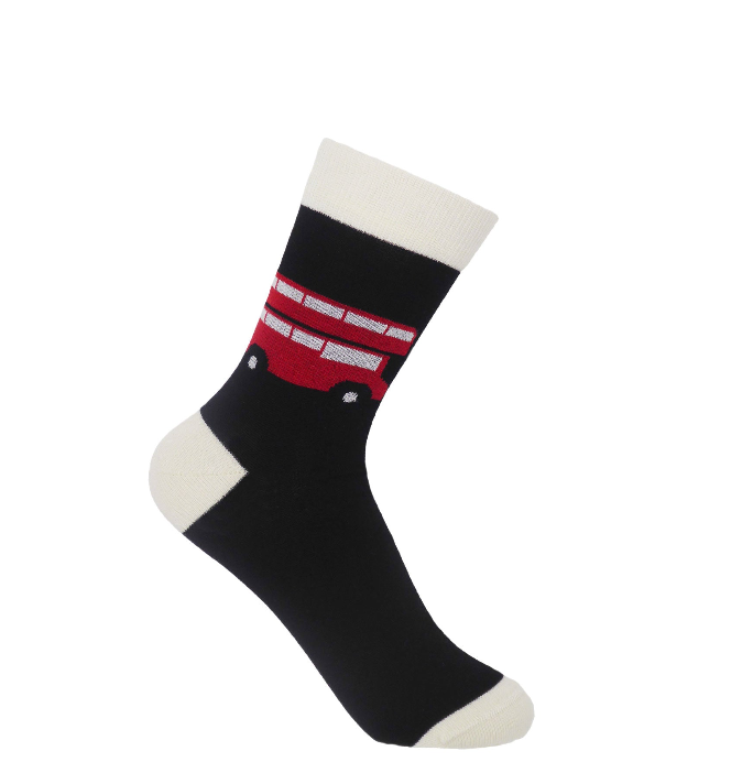 Black London Bus Women's Socks