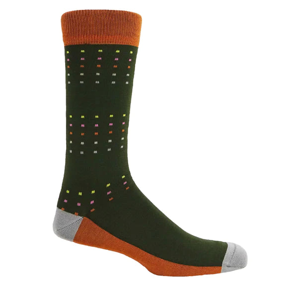 Square Polka Men's Socks