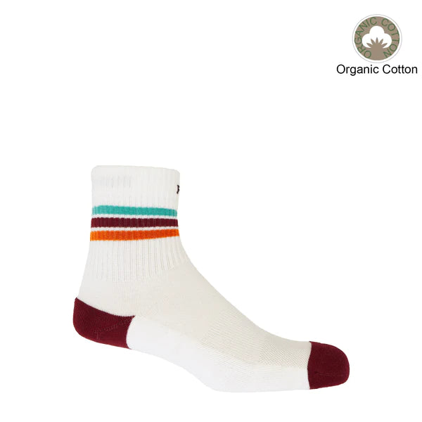 Quarter Crew Organic Men's Sport Socks