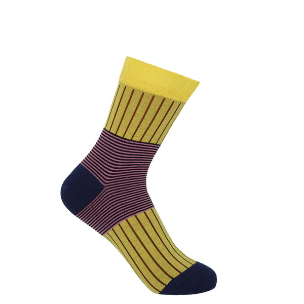 Oxford Stripe Women's Socks