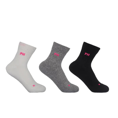 3 Pack Essential Quarter Women's Sport Socks