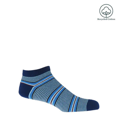 Multistripe Men's Trainer Socks