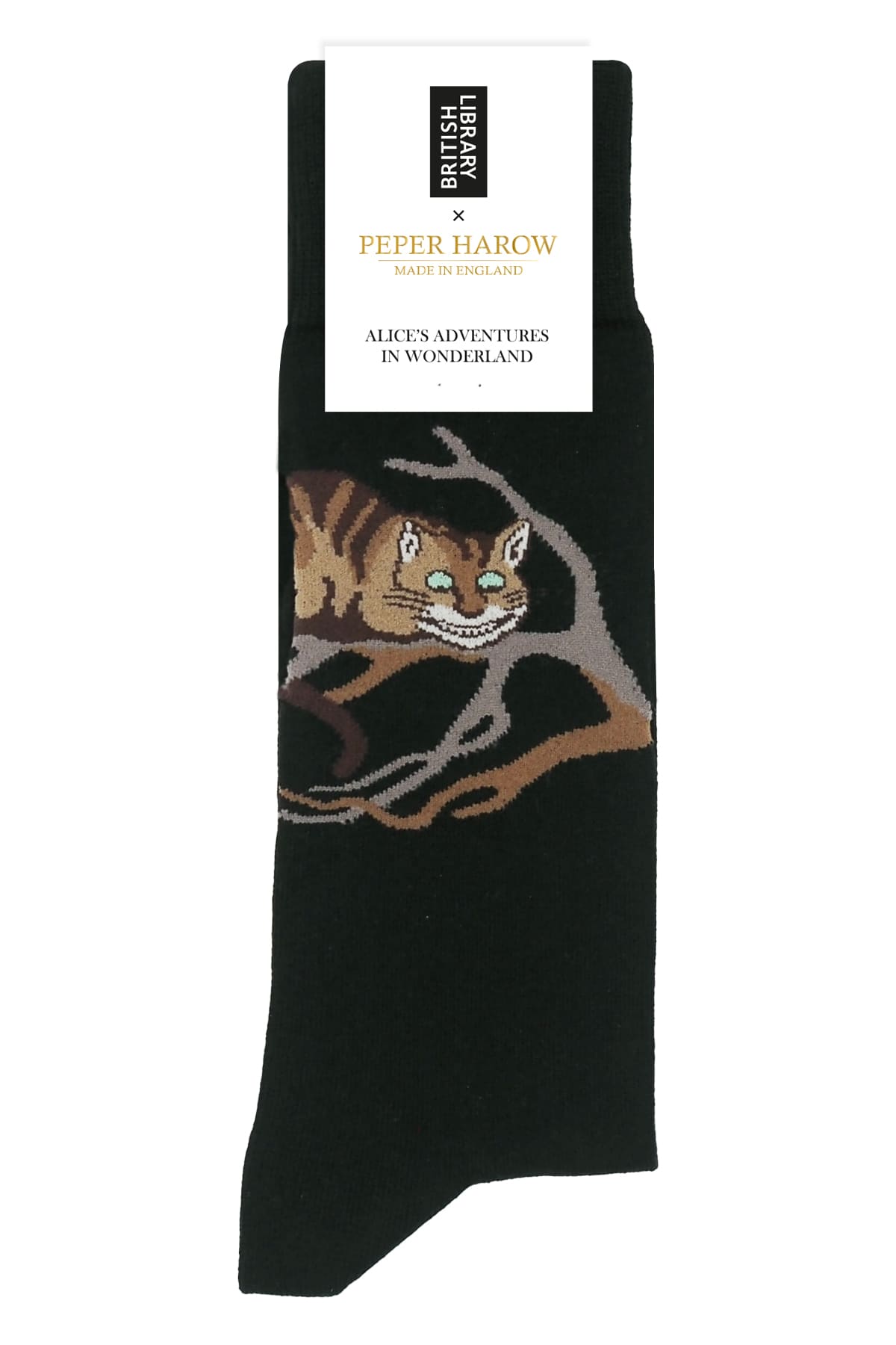 Cheshire Cat Socks - Alice's Adventures in Wonderland