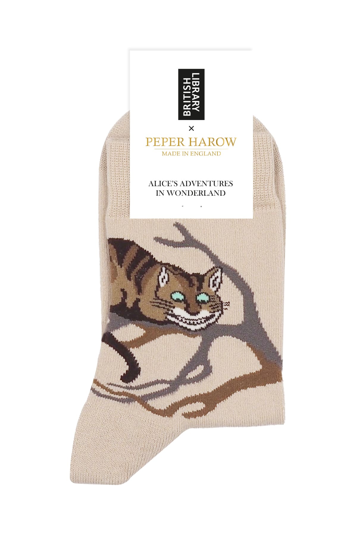 Cheshire Cat Socks - Alice's Adventures in Wonderland