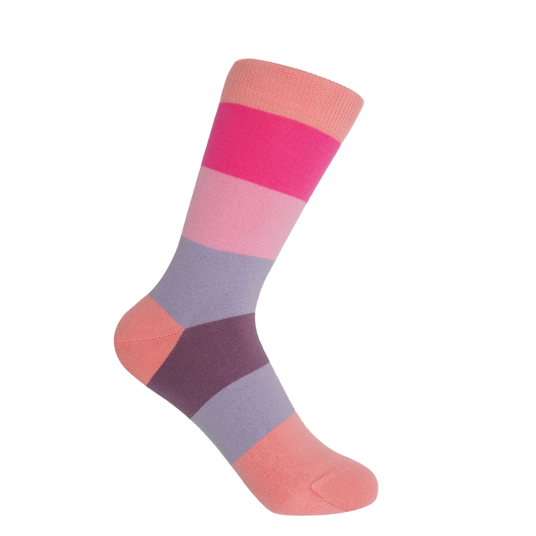 AW24 Block Stripe Women's Luxury Socks