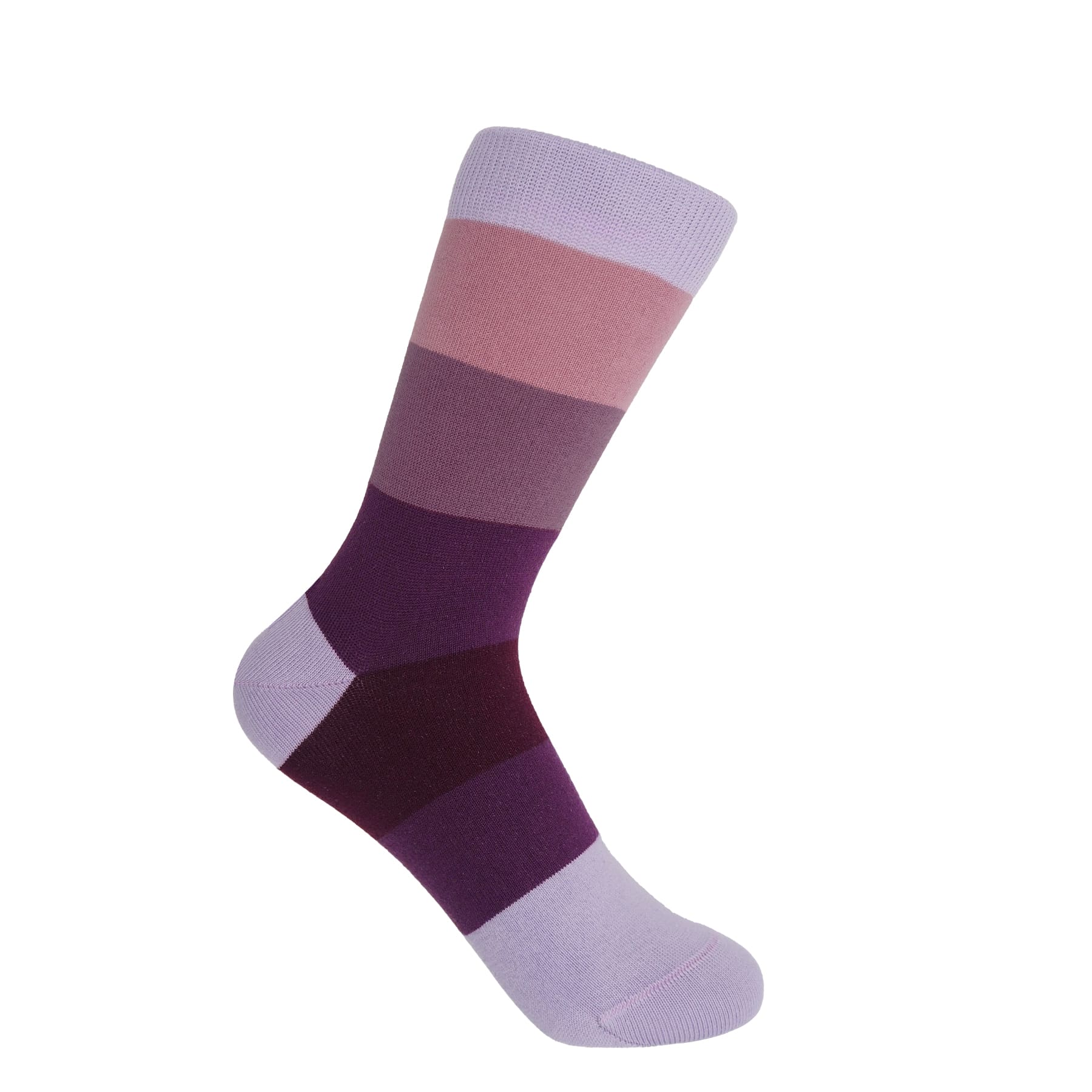 AW24 Block Stripe Women's Luxury Socks