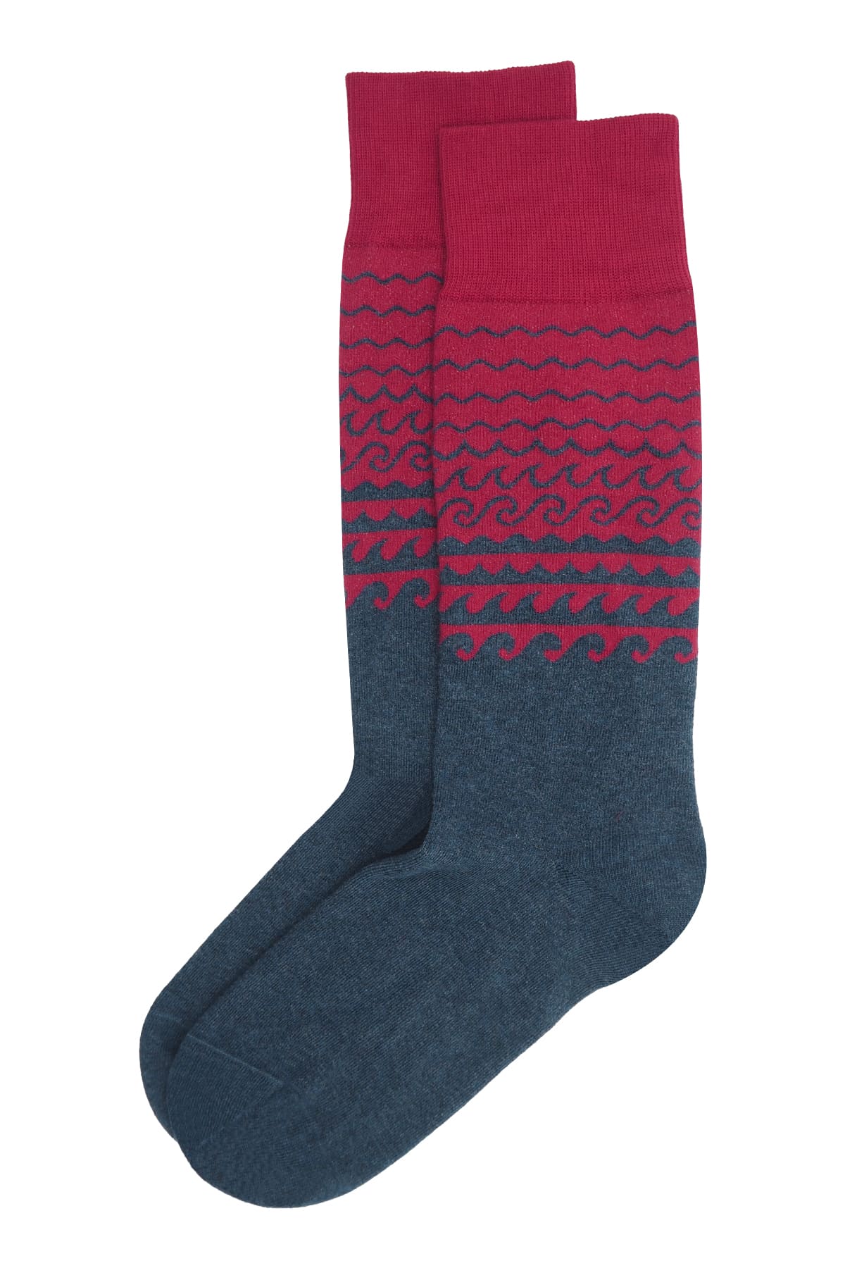 Wave Men's Organic Cotton Socks