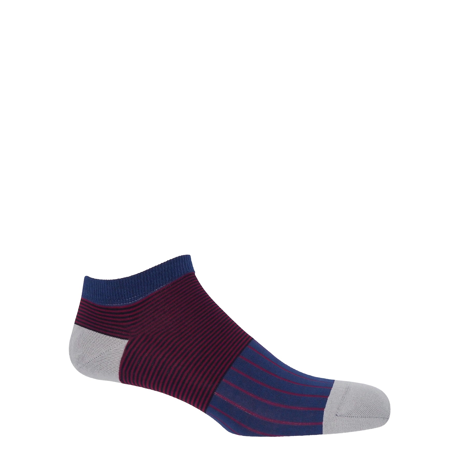 Oxford Stripe Trainer Socks SS25