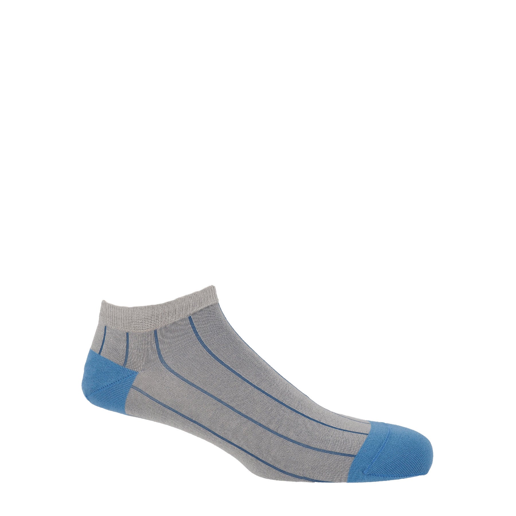 Pin Stripe Men's Trainer Socks