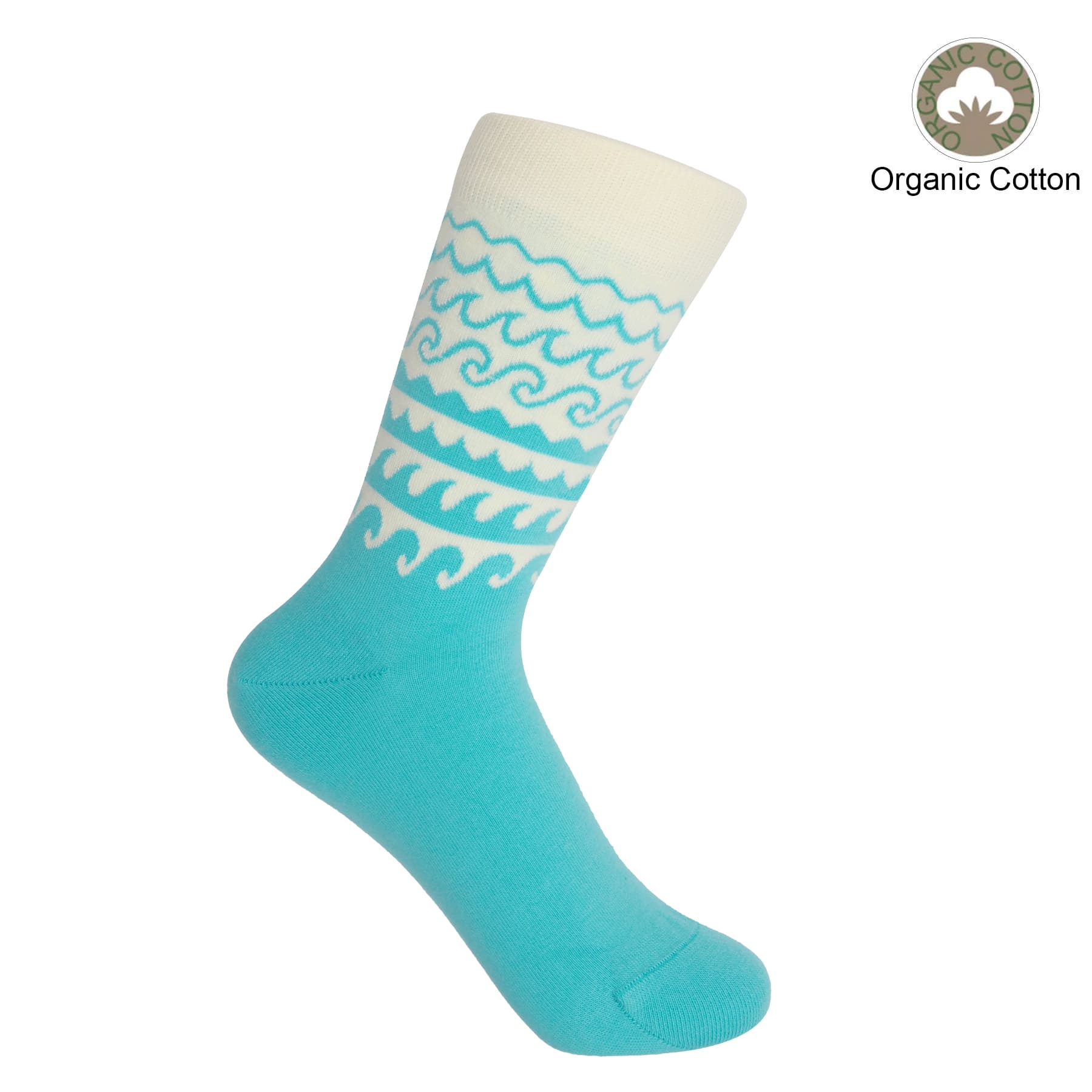 Wave Women's Organic Cotton Socks