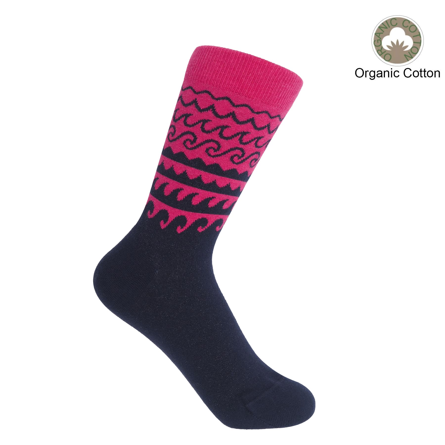 Wave Women's Organic Cotton Socks