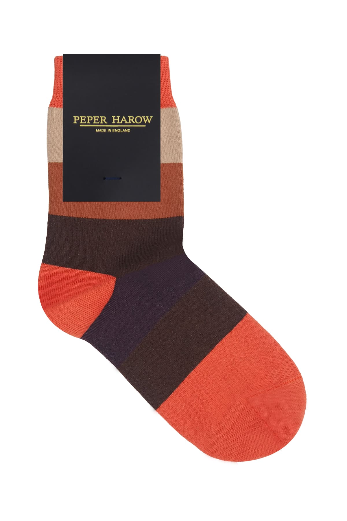 AW24 Block Stripe Women's Luxury Socks