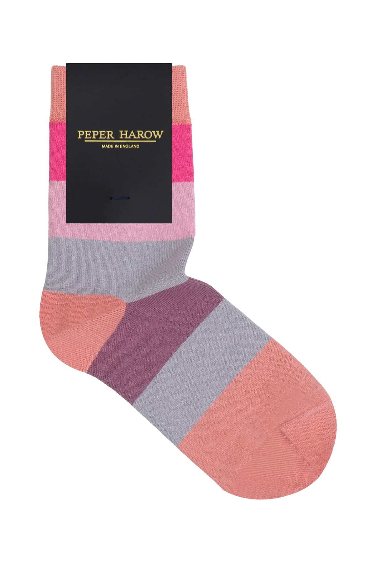 AW24 Block Stripe Women's Luxury Socks