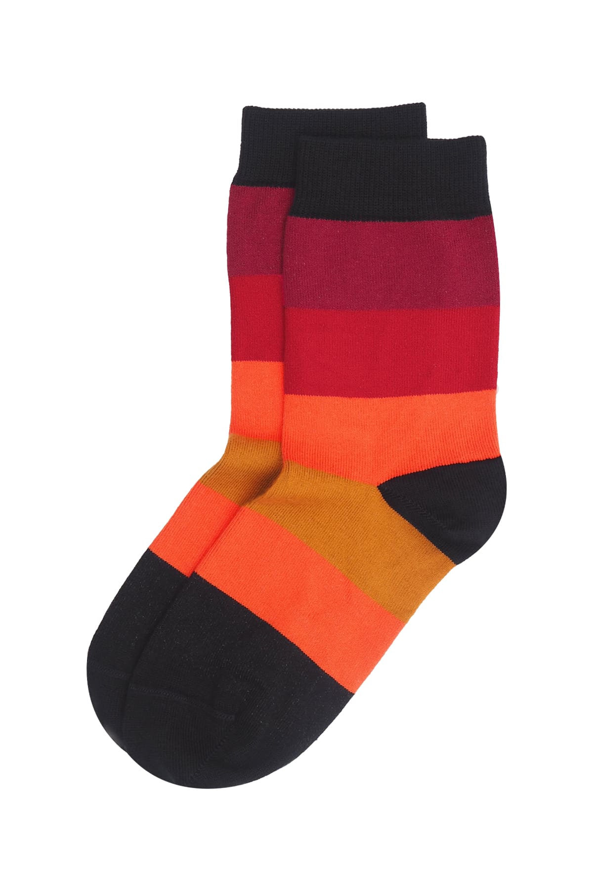 AW24 Block Stripe Women's Luxury Socks