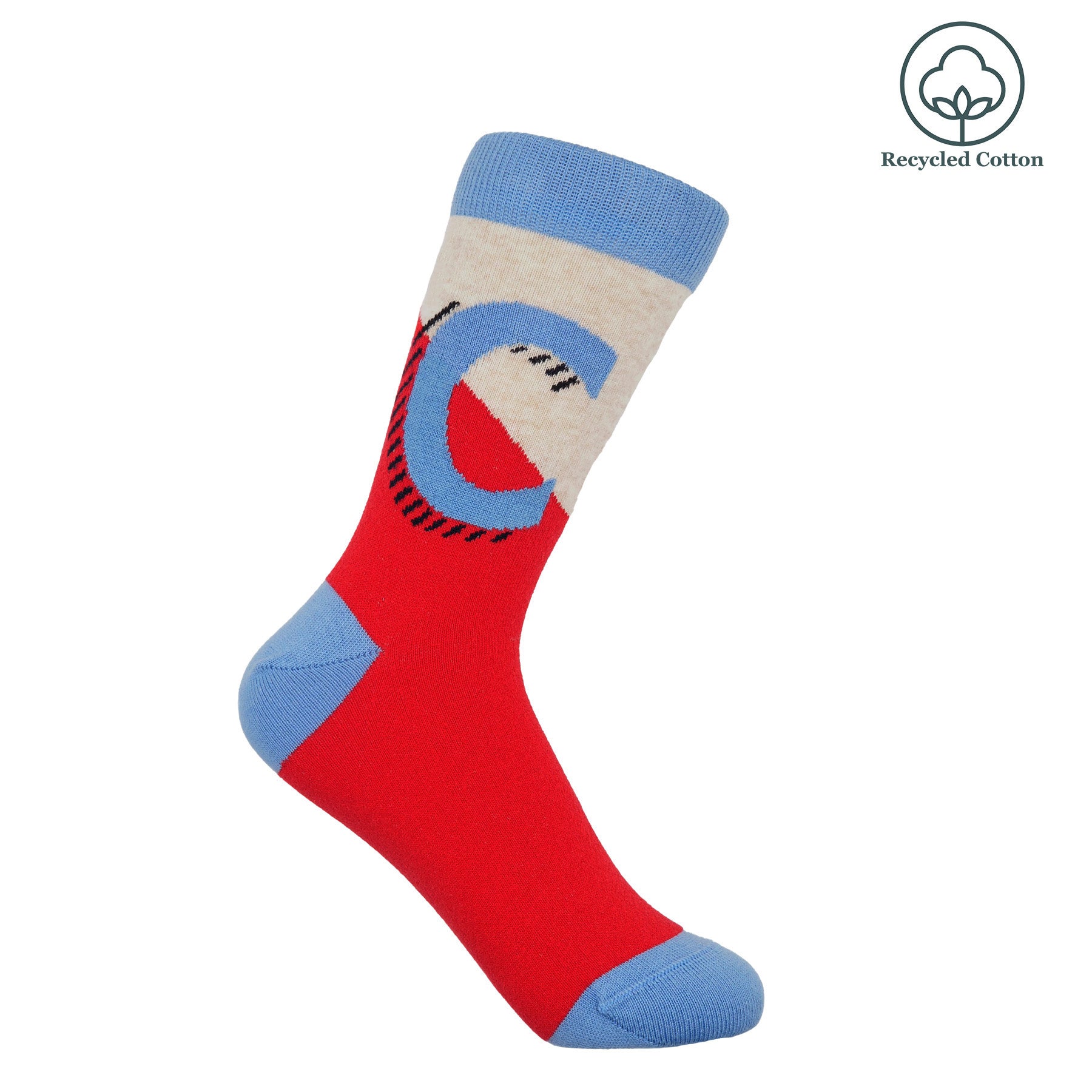 Alphabet Women's Recycled Socks