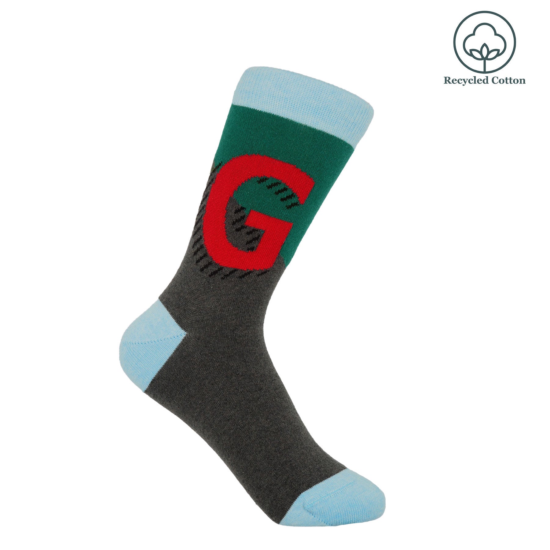 Alphabet Women's Recycled Socks