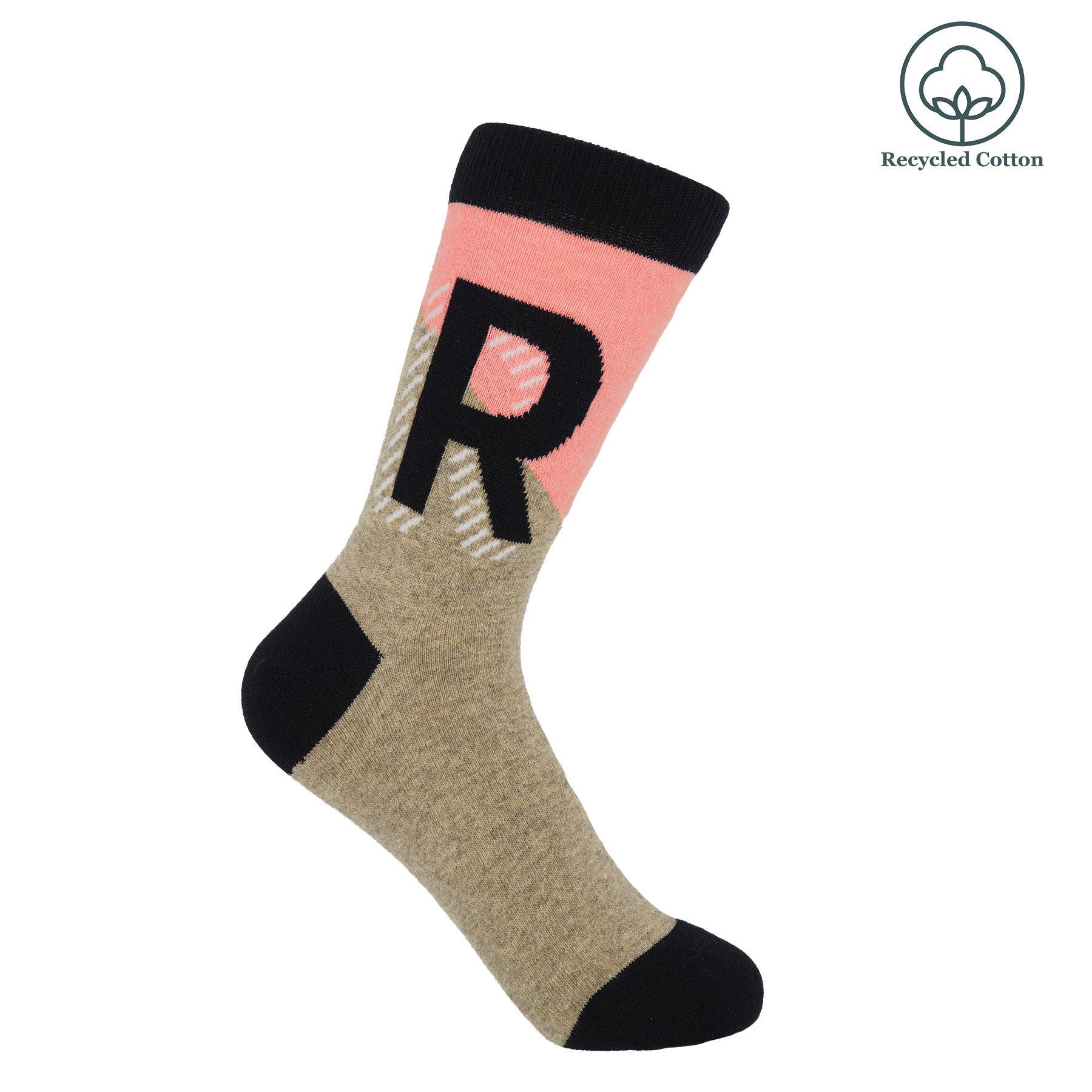 Alphabet Women's Recycled Socks